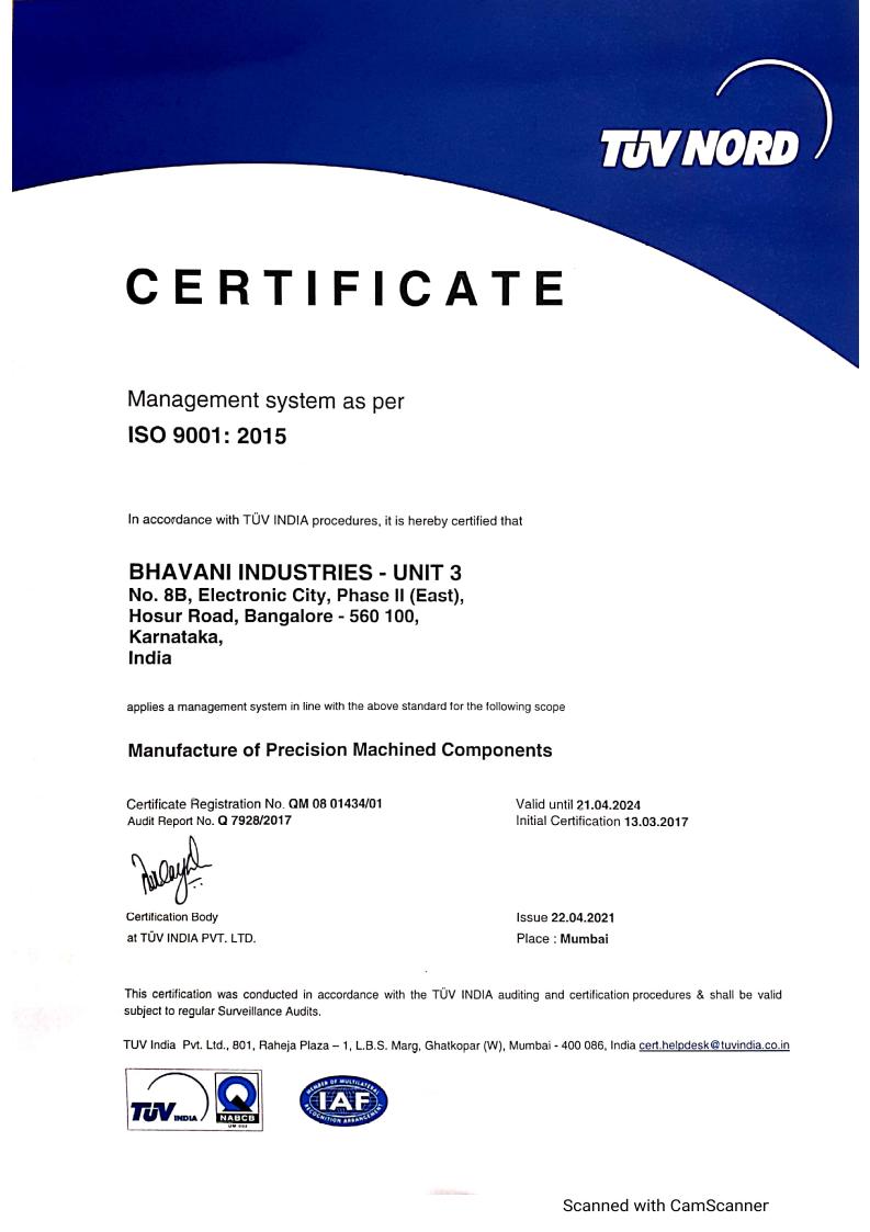 ISO 9001 - 2015 - Unit 3